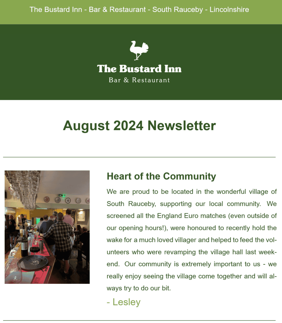 August 2024 Newsletter