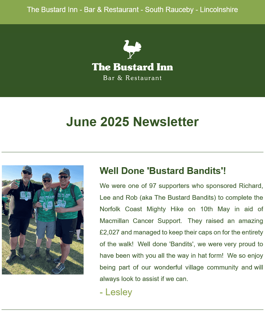 June 2025 Newsletter