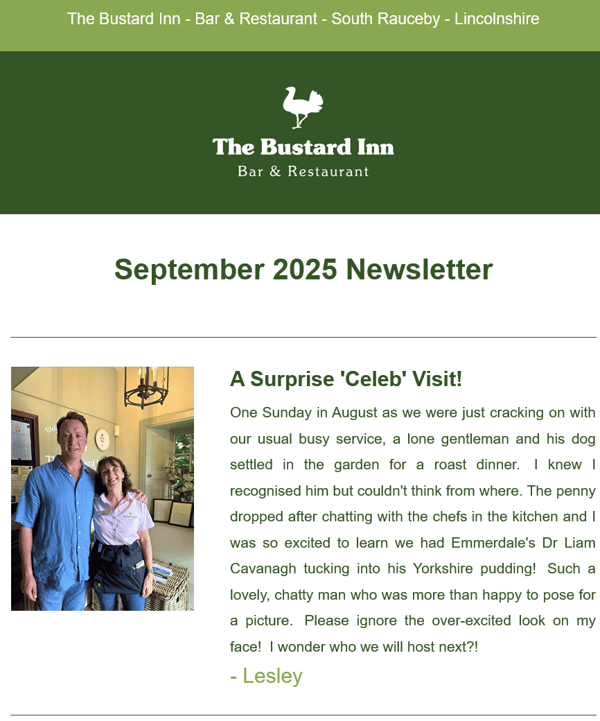 September 2025 Newsletter